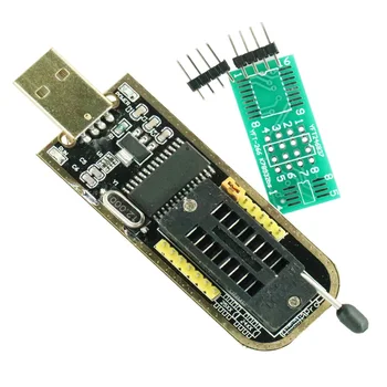 Автоматична идентификация! USB програмист серия WCH341A 24 EEPROM Сценарист 25 SPI Flash Модул заплати на BIOS от USB към TTL 5-3,3