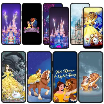 Красавица и Чудовище Замък на Принцеси, джоб за мобилен Телефон Samsung Galaxy S20 S21 Fe S22 S23 Ultra S8 Plus A12 A13 A21S A73 +
