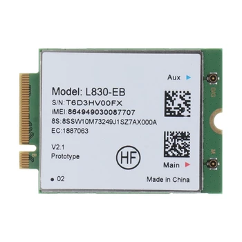 L830-EB 4G Модул Wi-Fi Карта За Thinkpad X280 T480 T580 P52S L480 L580 T490 T590 P53S T490S X390 L490 L590 FRU 01AX761