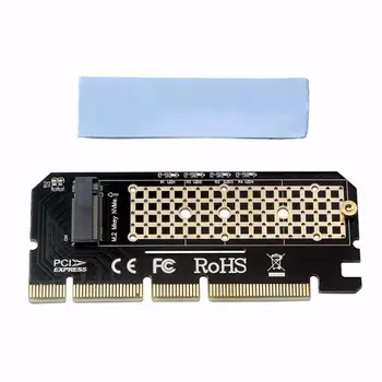NVMe SSD NGFF За PCIE X16 Адаптер M Key Интерфейс карта на Поддръжка на PCI-e PCI Express 3.0 2230-2280 Размер M. 2 Mie Адаптер