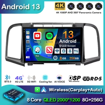 Автомагнитола Android 13 Carplay на авточасти за Toyota Venza 2008-2016 DSP Мултимедиен плейър Стерео Navi GPS Главното устройство Аудио WIFI + 4G