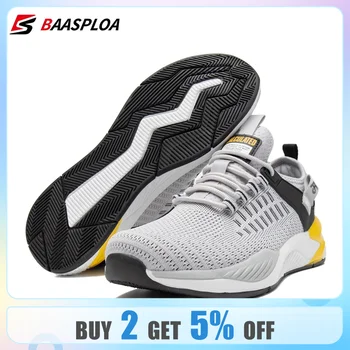 Маратонки Baasploa, мъжка мода обувки за тренировки, Дишащи, леки маратонки, нескользящая тенис обувки за ходене 2023