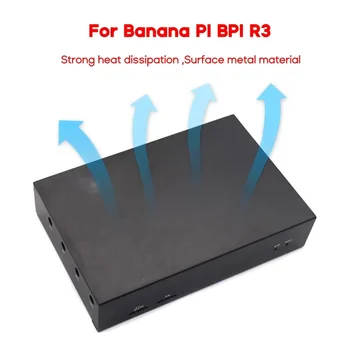 Метален корпус за Banana BPI-R3 за BPI Само метален корпус за защита от топлина