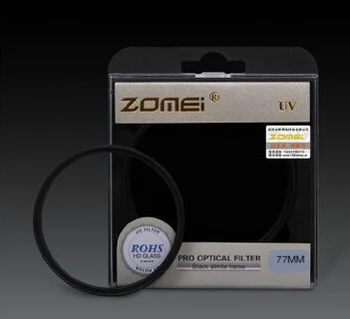 100% Висококачествен Филтър за обектив zomei 77 мм, със защита от ултравиолетови лъчи 77 мм за Nikon Canon 70-200, 24-70, обектив 24-105 77 мм