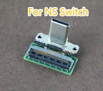 оригинален нов конектор за зареждане Type-C с жак захранване за NS Switch, интерфейсен кабел за домакините контакти Nintend Switch, конзола NS.