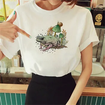 Тениска Goblincore, женска тениска с комиксами аниме harajuku, дизайнерски дрехи за момичета