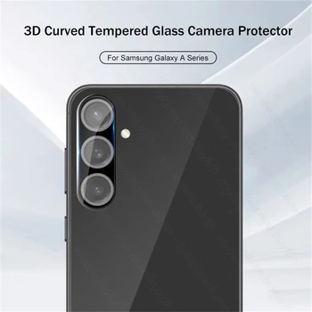 Samung A25 5G Case 3D Защитна Капачка за обектива на камерата От закалено Стъкло За Samsung Galaxy A05 A05s A15 4G A25 A35 A55 5G A 15 25 35 55