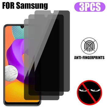 3 бр. Защита на екрана за Поверителност за Samsung Galaxy а a53 A13 A33 в а23 A73 A52S 5G anti-spyware стъкло за Samsung A72 A51 A52 S20 S21 FE