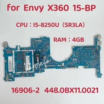 16906-2 дънна Платка за лаптоп HP Envy X360 15-BP 15M-BP на дънната Платка на процесора: I5-8250U SR3LA оперативна памет: 4G 934999-601 934999-001 100% Тест В ред