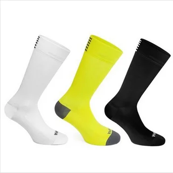 Пътни Професионални маркови спортни чорапи, дишащи Велосипедни чорапи с високо качество, мъжки и дамски Спортни чорапи за колоездене на открито, състезания чорапи за Колоездене