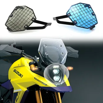 За SUZUKI V-STROM 800DE 2023 2024 Мотоциклетът акрилова киселина Защита на фарове на светлина Решетка на Защитно покритие