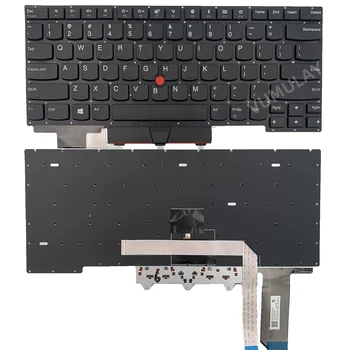 Американска Клавиатура за Lenovo Thinkpad E14 Gen 1 Type 20RA 20RB R14 Gen 1 SN20W68433 БЕЗ Подсветка