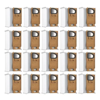 Сменяеми торбички за прах 20pcs за прахосмукачка Xiaomi Roborock H6 H7, торбички от нетъкан текстил, аксесоари