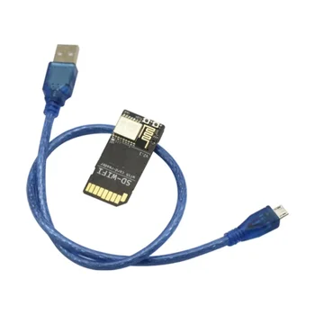 НОВА SD карта-WIFI Pro с Модул Четец-четец Стартира Вградена Безжична предаване ESP webDev от USB към сериен чип За S6 F6 Turbo