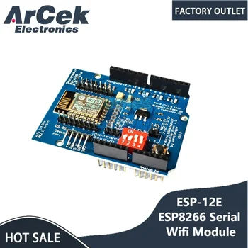 ESP8266 ESP-12 ESP-12E UART Wifi Безжичен Щит Такса Развитие За Arduino Mega UNO R3 Модул Mega 3,3 5 В TTL Интерфейс на един