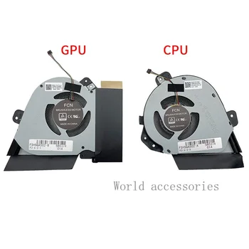 Нов Вентилатор за Охлаждане на процесора GPU Охладител Охладител за ASUS ROG Zephyrus G15 GA502I Strix GU505 GU5005D GU505DU GU502DU GU502GV GX505 GX505
