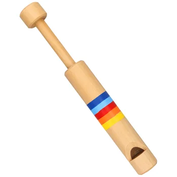 Детски играчки, Свирка Флейта Мини-Дървен Музикален модул за Обучение Pull-Push