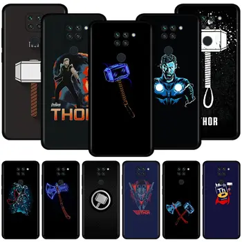 Калъф За Xiaomi Redmi Note 10 9 8 Pro Max 9S 9T 8T 7 Калъф За Redmi K40 Pro Plus 9А 9В 9T Калъф за телефон Marvel Thor Супергерои