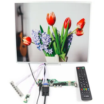 HD VGA MI AV, USB RF Такса LCD контролер 19 инча LQ190E1LW61 1280Х1024 LCD Scree