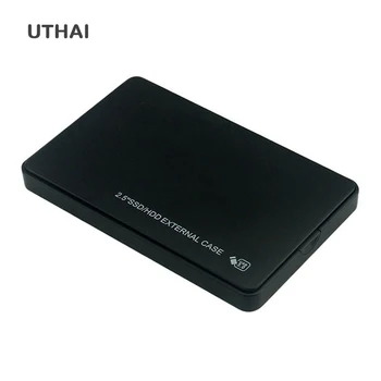 UTHAI 2,5-инчов Механичен SSD Твърд Диск Sata С Последователен Порт, Безвинтовой Корпус Без инструменти, USB3.0, Външния Калъф За мобилен Твърд диск