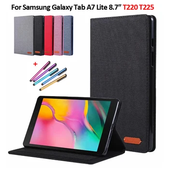 За Samsung Tab A7 Lite Case 2021 8,7-инчов Каубойски калъф с панти капак Funda За Samsung Galaxy Tab A7 Lite Case SM T220 T225 Калъф за таблет