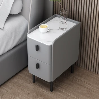 Дървени компактни нощни шкафчета, аксесоари за кафе, Удобен приставной масичка, нощни шкафчета, бюро Meuble De Chambre Мебели в скандинавски стил