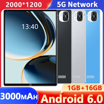 Глобалната версия на Нови 8 инчови таблети с Android На 6 Octa Core 1 GB RAM памет 16 GB ROM Dual телефонно обаждане 5G LTE Bluetooth, WiFi Таблет на Google