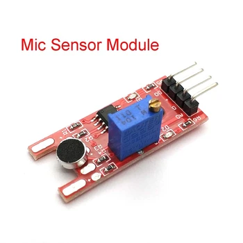 Високо-чувствителен микрофон KY-038, модул сензор за постоянен ток, 4-6, звуков модул, съвместим с Arduino