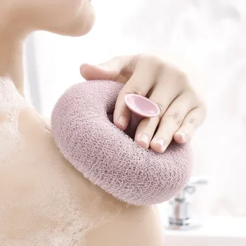 Нов Креативен Мрежест Топчета за вана Магически Масаж с Топчета За вана Кърпа за изсушаване на гърба Кална вана Цветни Аксесоари за баня