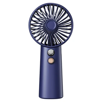 Портативен ръчен вентилатор, мощният вентилатор, външен Usb-акумулаторен вентилатор, Почистване, выдувающий прах, Вентилатор За охлаждане през Лятото
