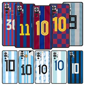 Футболен САМ Номер 10, настроена за Redmi 10В Калъф За Xiaomi Redmi Note 12 11 Pro Plus Case 10S 9S 9 9T 8T 9C 9A 8 8A 7 Калъф