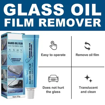 Средство за премахване на блажна фолио за автомобилни стъкла, препарат за почистване на маслената филм, средство за премахване на филми с листа от дъвченето на дъвка, сок, покритие стъкло, автомобилни аксесоари