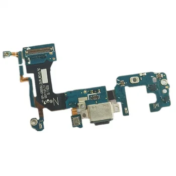 Гъвкав кабел за зареждане от USB за Samsung Galaxy S8 G950U SM-G950U Конектор за зарядно устройство, зарядно устройство, резервни Части за ремонт на печатни платки