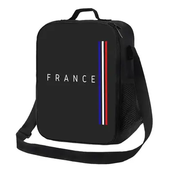 Френски Флаг, Франция, Гордост, изолирано чанта за обяд за патриотични за еднократна употреба, термос за bento за деца, ученици