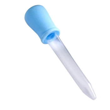 Синя Пипета За Пипета С Прозрачна Пластмасова Взетия 2X5 ml За Бебето