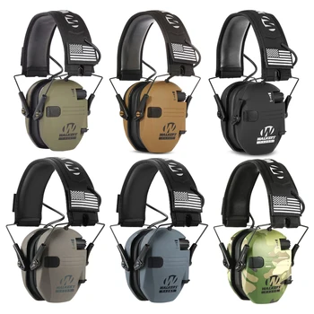 NRR23dB Тънка електронна куплунг, електронни слушалки за стрелба, Тактическа ловно Защитни слушалки за загуба на слуха, високо качество