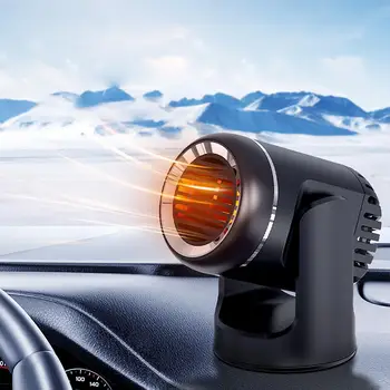 автомобилен нагревател 2x 12v, автомобилен нагревател за топъл въздух, автоматичен нагревател, подходящ за зимата на автомобила