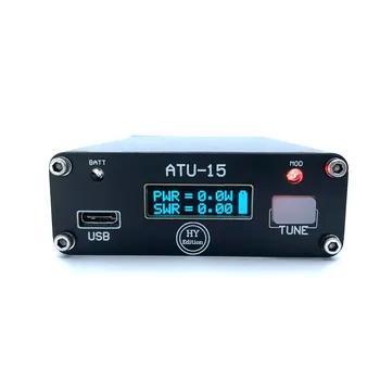 ATU15 1W-15W 1,8 - 30MHz Mini QRP Радио, Автоматична Антена Тунер от N7ddc Версия 1.4 С led индикатор
