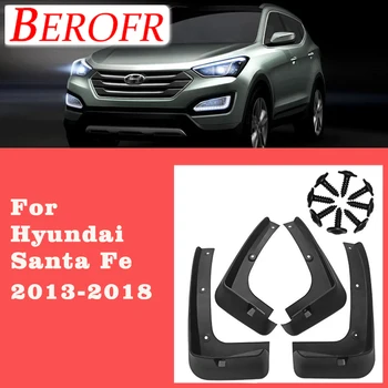 Автомобилни Калници Santafe Калници Калници Калник На Задно Колело Стайлинг 2014 2015 2016 За Hyundai Santa Fe 2013-2021