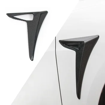 Отнася се за Tesla Tesla Model 3 Декоративна стикер от страна на камерата, декоративна стикер на крило, промяна на екстериор