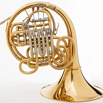 Висококачествен Евтини Професионален музикален инструмент Двойна валдхорна с 4 комбинации