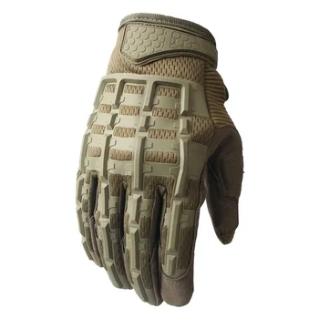 Мотоциклетни ръкавици с камуфлажна защита на целия пръст, нескользящие военни тактически ръкавици, дамски, Мъжки спортни, работни ръкавици