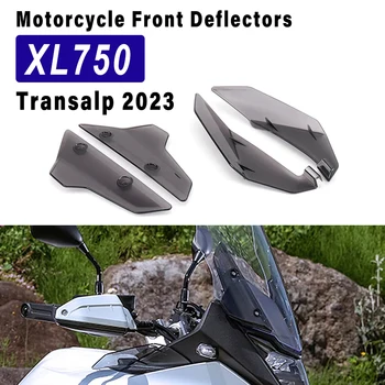 XL750 за Honda Transalp Аксесоари за Мотоциклети Нови Предни дефлектори XL 750 2023 Странично предното стъкло, Акрил спойлер на предното стъкло