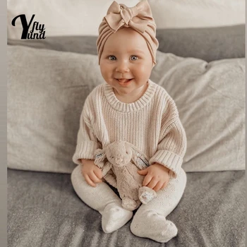 Индийски шапка за бебе от мек, приятен за кожата памук Yundfly, однотонная шапчица с лъкове в формата на Ласточкиного на опашката, детска шапчица, детски шапки, бебешки аксесоари