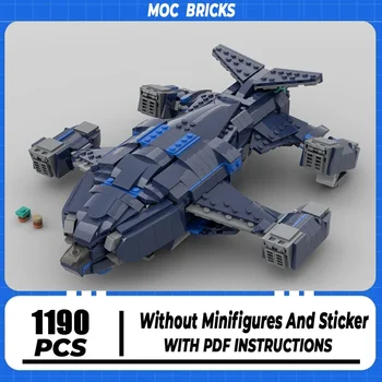Градивните елементи на Moc в мащаб 1:250, модел Elite Dangerous Alliance, Технологични тухли, играчка-самолет Голяма серия от космически кораби