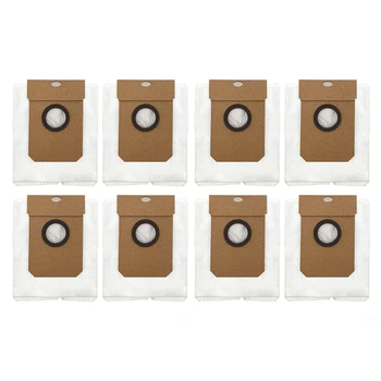 8ШТ Сменяеми торбички за прах за подробности прахосмукачка Cecotec Conga 11090 Торбички за събиране на прах Инструмент за почистване на домакински