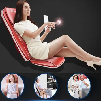Масажор вибратор 3D Електрически масажен стол подложка за домашна и офис употреба Безплатна доставка