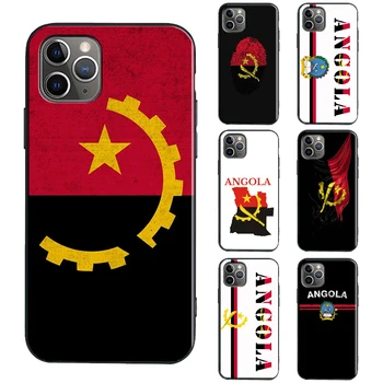 Калъф с Флага на Ангола За iPhone 11 14 13 Pro Max SE 2020 6S 8 7 Plus X XR XS Max 12 Pro Max мини Калъфче За Телефон