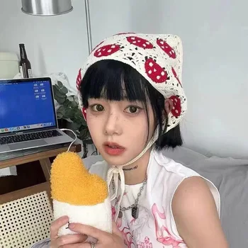 Японската сладко момиче, шал, с триъгълен модел ръчно изработени, модни Ретро-crochet лента за коса, тюрбан, превръзки за жените