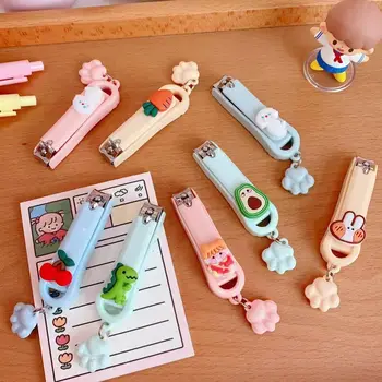 Два комплекта анимационни мини-скъп детски клещи за нокти, детски клещи за нокти, сгъваеми клещи за нокти, за изграждане на нокти
